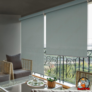 Roller Blind Curtain for Outdoor Shade HDPE Corded 95%