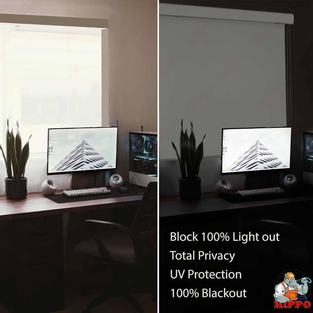 HIPPO 100% Blackout Roller Blinds - Image 3