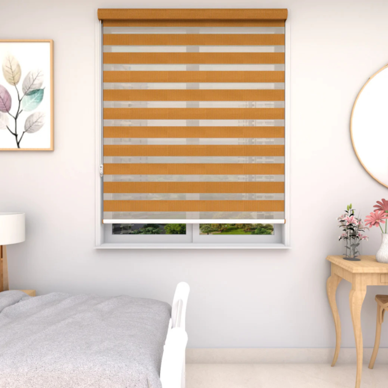 Zebra Blinds - Basic Brown