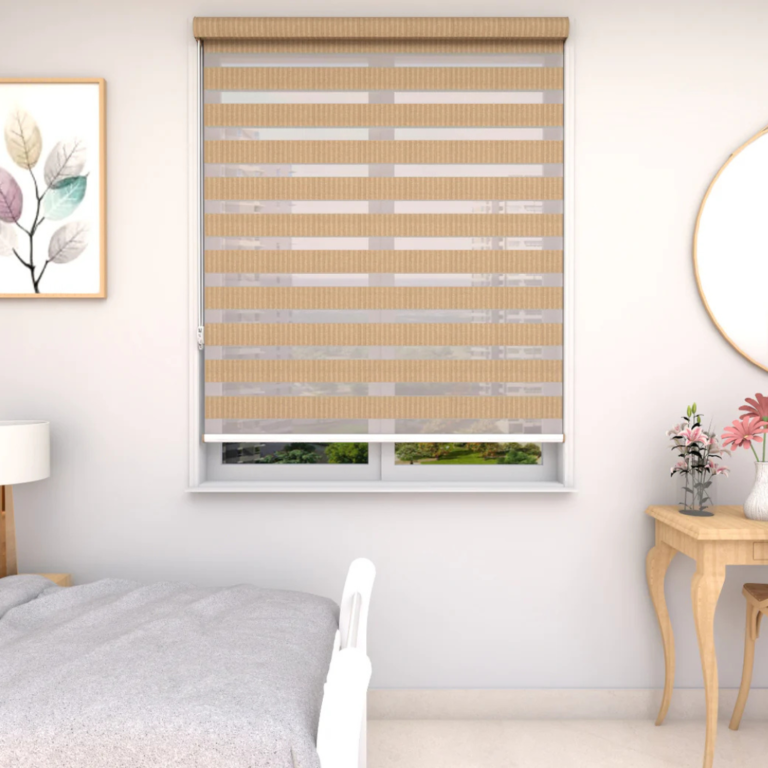 Zebra Blinds - Lush Block Out Ivory2