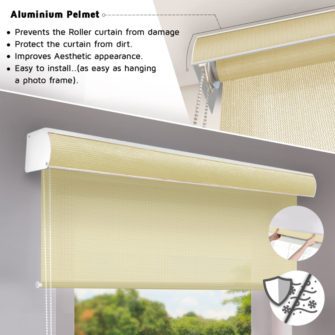 180 GSM HDPE Outdoor Balcony Roller Blind, - Image 3