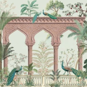 Traditional Mughal garden